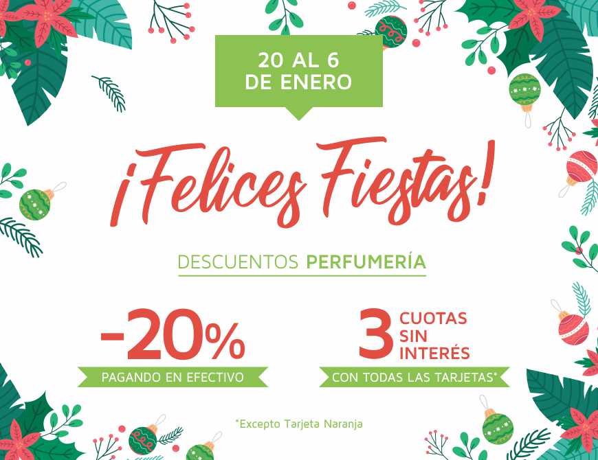 Descuentos para estas Fiestas!!!